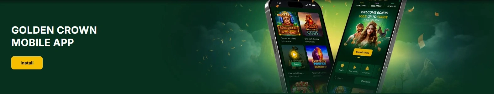 Golden Crown Casino mobile games image